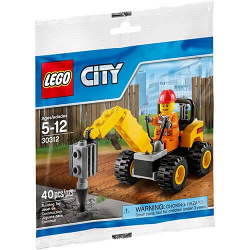 Lego 30312 Demolition Driller