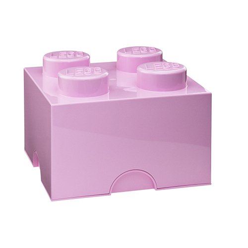 Lego 40031738 LEGO STORAGE BRICK 4 LIGHT PURPLE