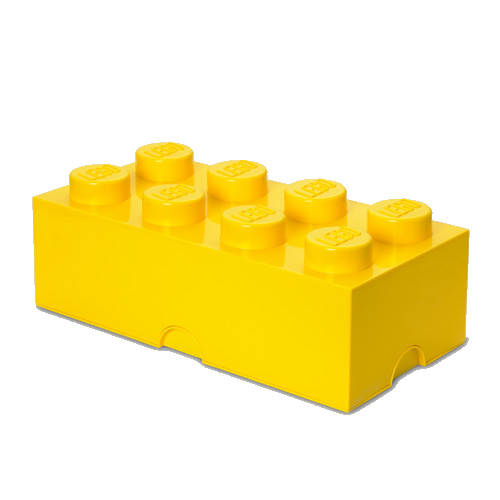 Storage Brick Yellow 8