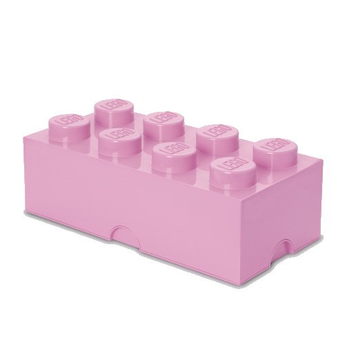 Lego 40041738 LEGO STORAGE BRICK 8 LIGHT PURPLE