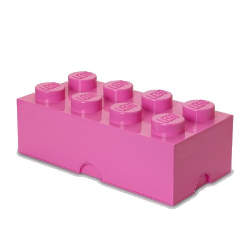 Lego 40041739 LEGO STORAGE BRICK 8 BRIGHT PURPLE