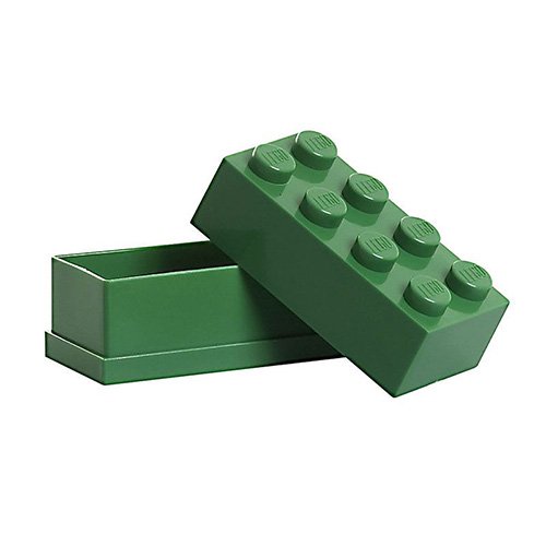 Lego 40121734 LEGO STORAGE MINI BOX 8 DARK GREEN