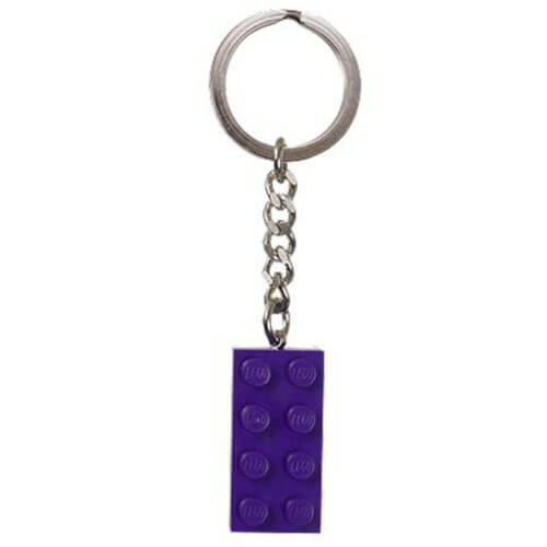 Purple Brick Key Chain