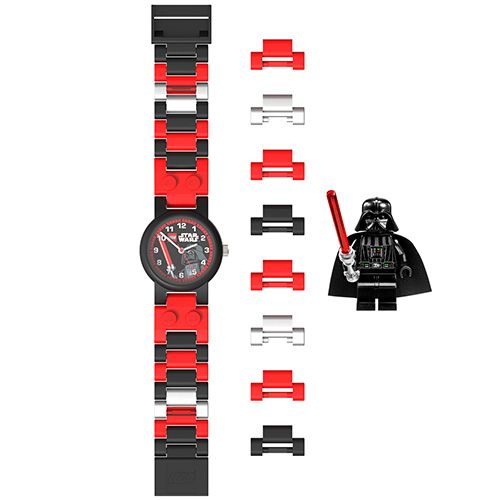 9004292 LEGO Star Wars Darth Vader MiniFig Link Watch (flat)
