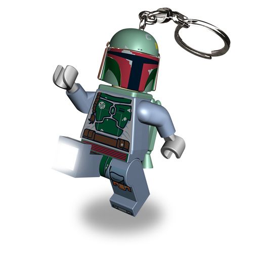 LGL-KE19 LEGO Star Wars Boba Fett privjesak za ključeve sa baterijama