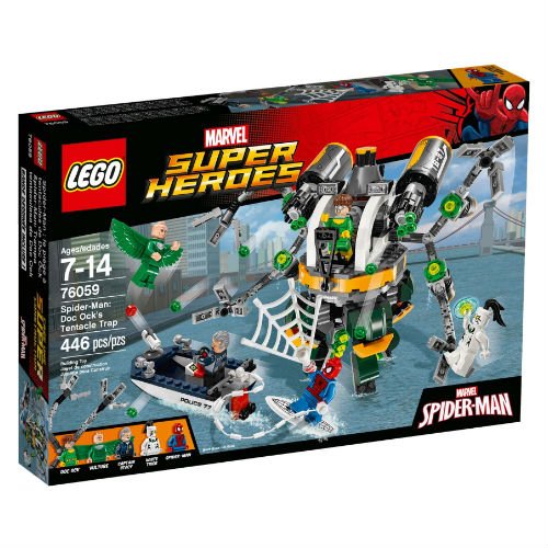 Lego 76059 Spider-Man: Zamka S Krakovima Doktora Octopusa