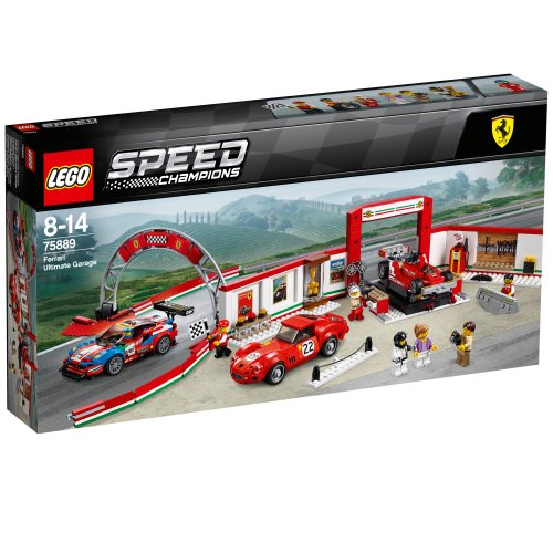 Lego 75889 Prvoklasna Garaža Za Ferrari