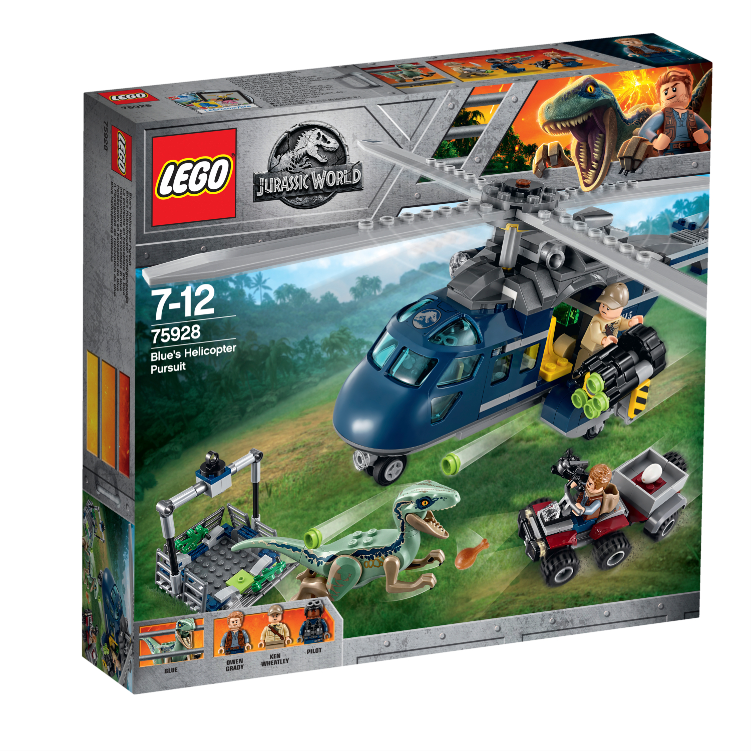 Lego 75928 Blueova jurnjava za helikopterom