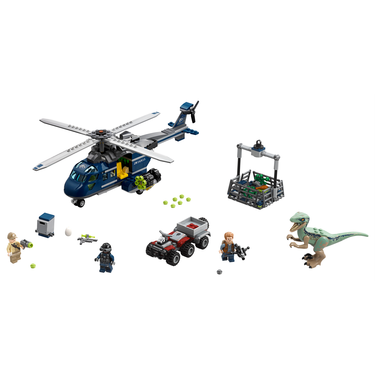 Lego 75928 Blueova jurnjava za helikopterom