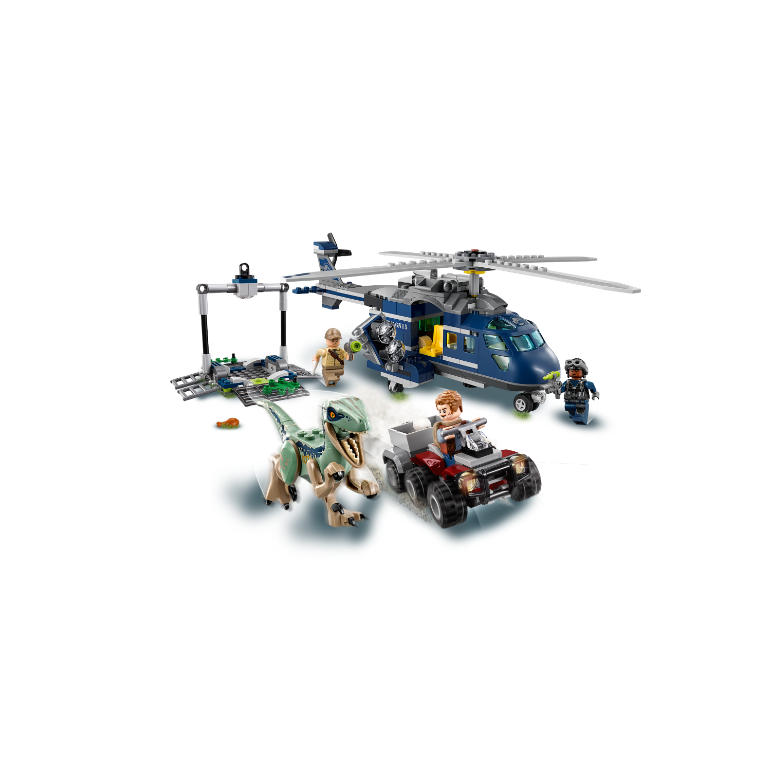 Lego 75928 Blueova jurnjava za helikopterom