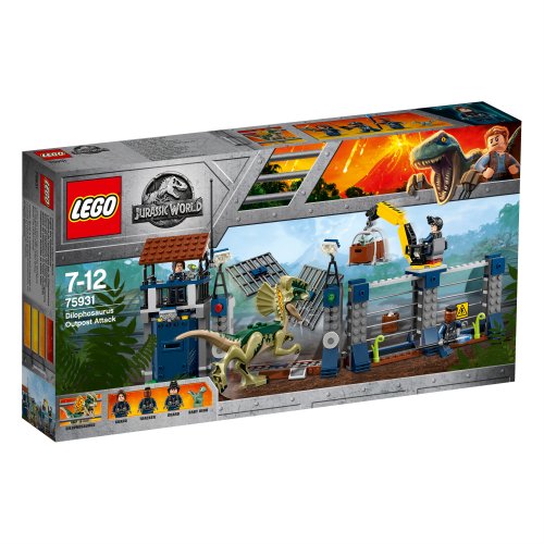 Lego 75931 Dilophosaurus Napad Na Stražu