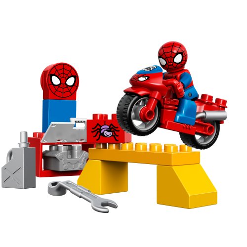 10607 DUPLO Super Heroes Radionica sa Spider-Manovim mrežociklom