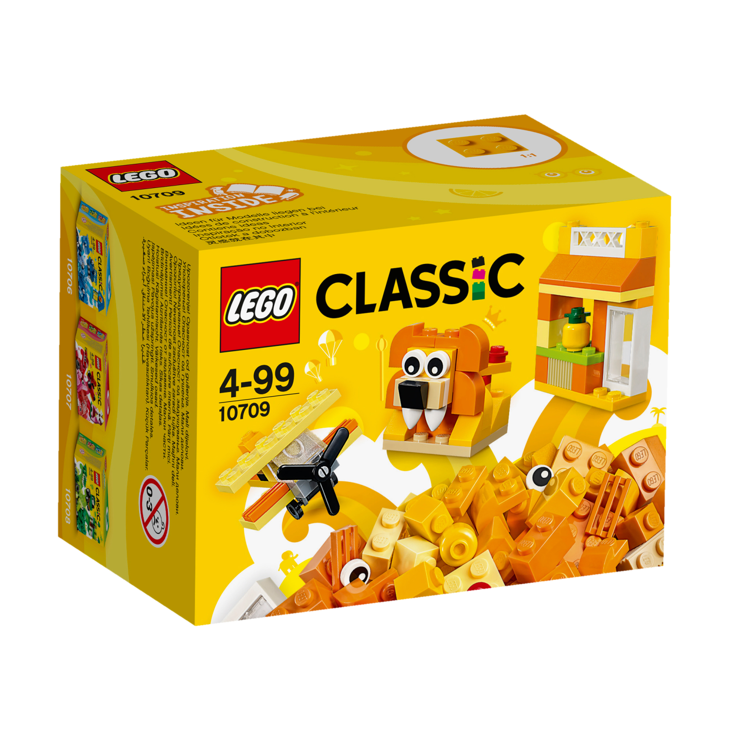 10709 LEGO Classic Narančasta kutija kreativnosti