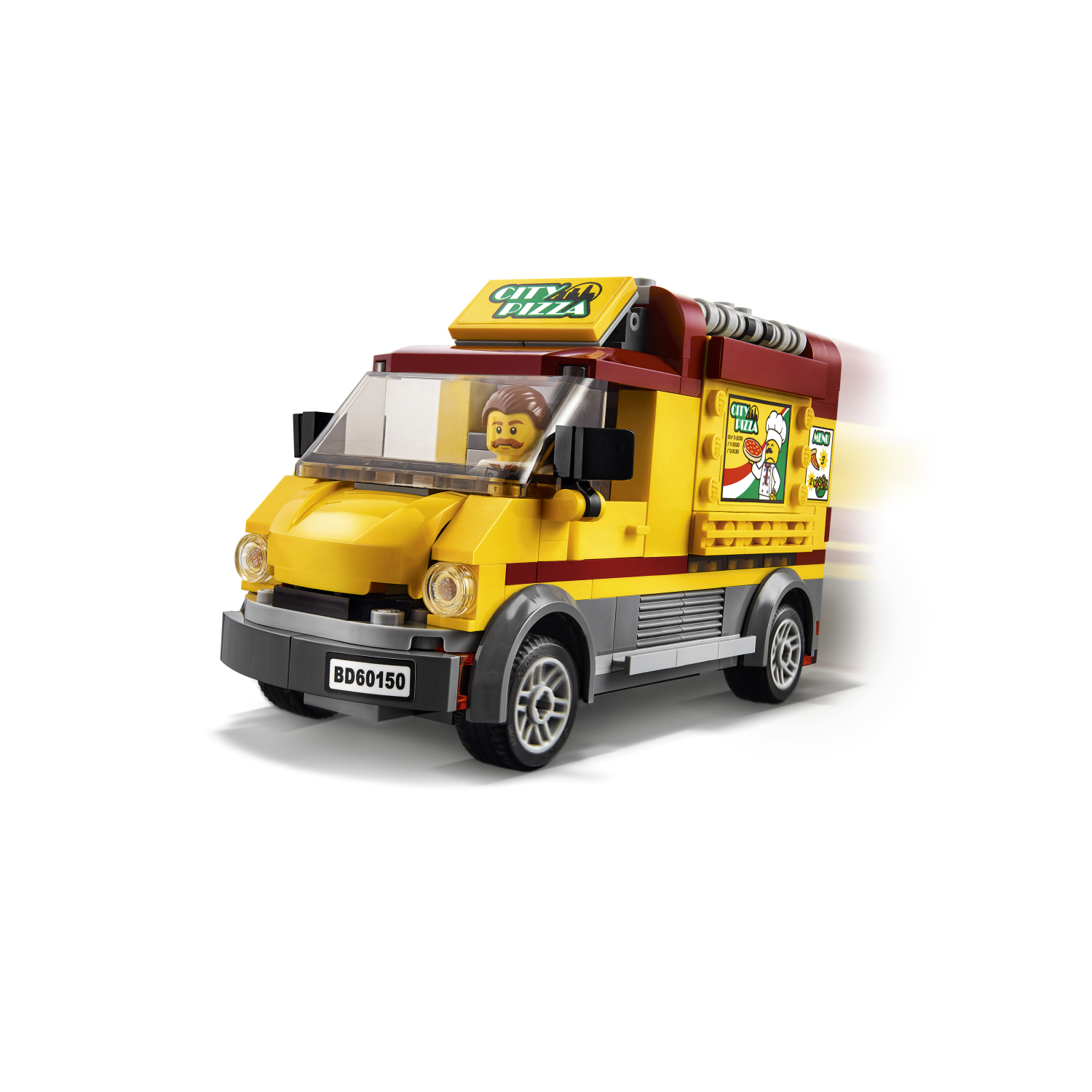 60150 City Great Vehicles Kombi za dostavu Pizze