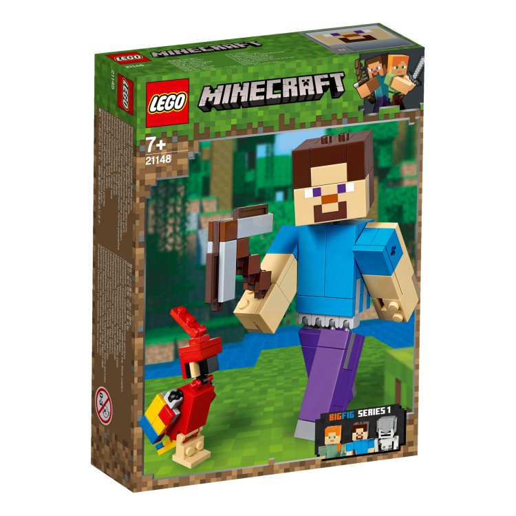 21148 Minecraft™ BigFig Steve s papigom