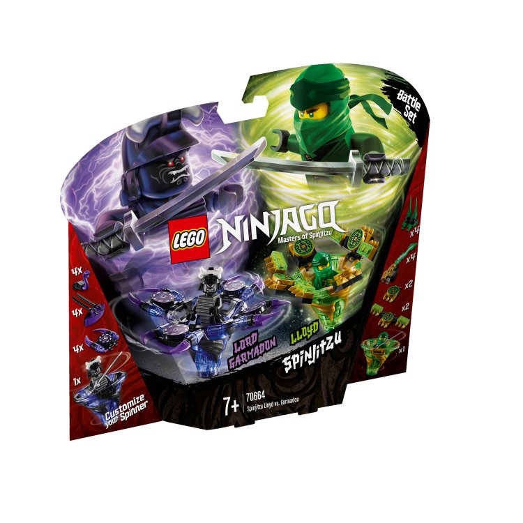 70664 Spinjitzu Lloyd vs. Garmadon