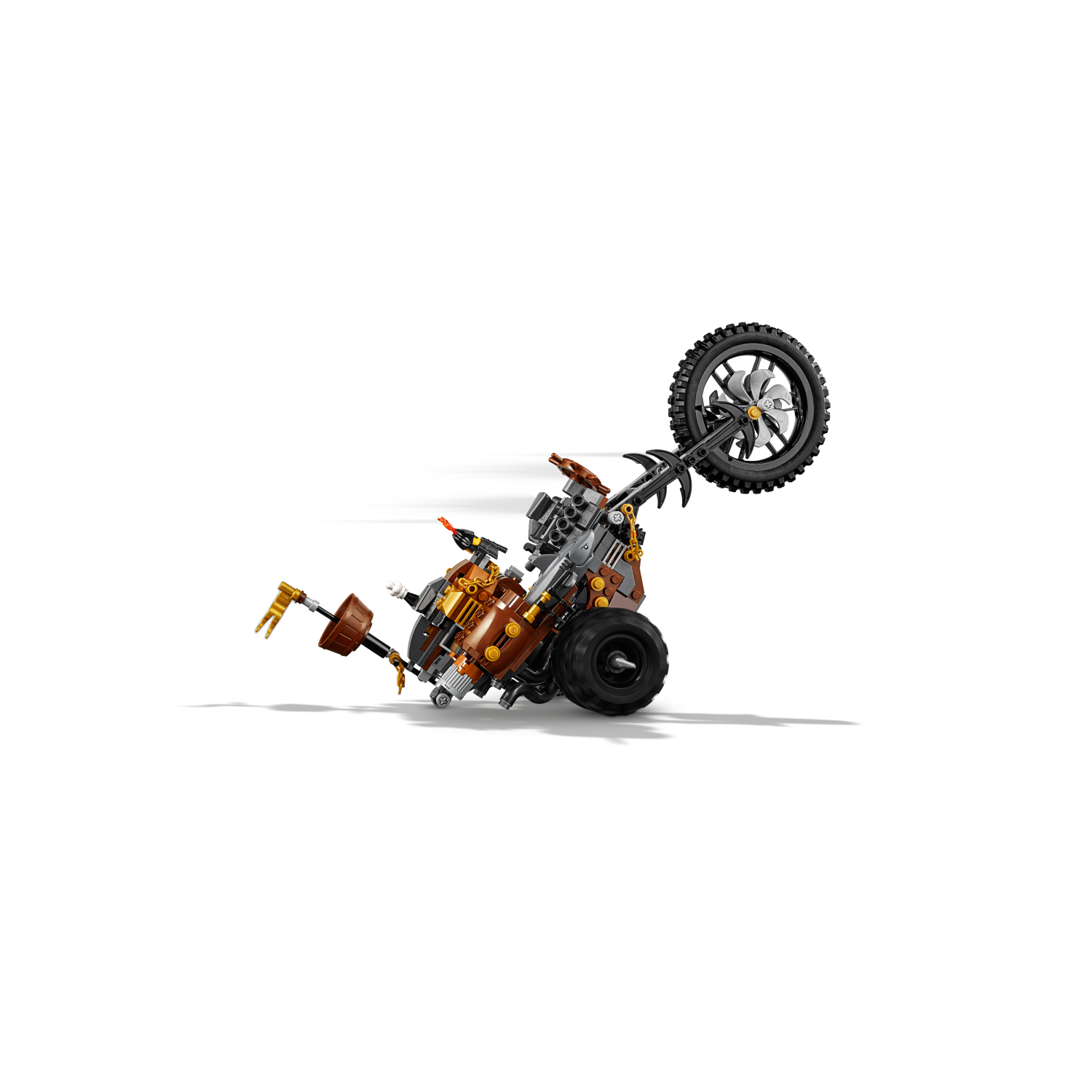 70834 Teškometalni motorni tricikl Metalobradog!