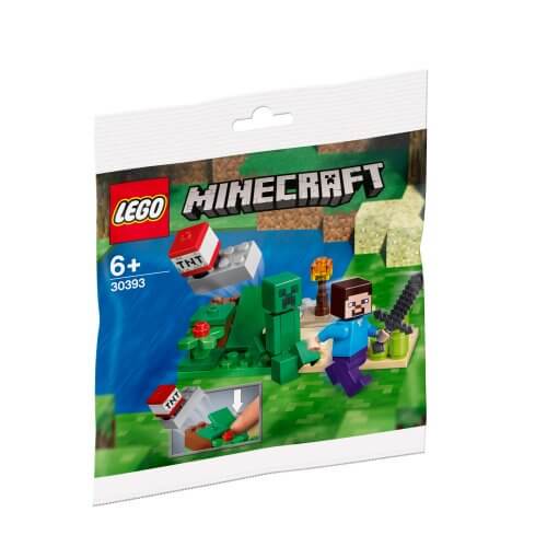 Lego 30393 Minecraft Komplet Steve I Creeper