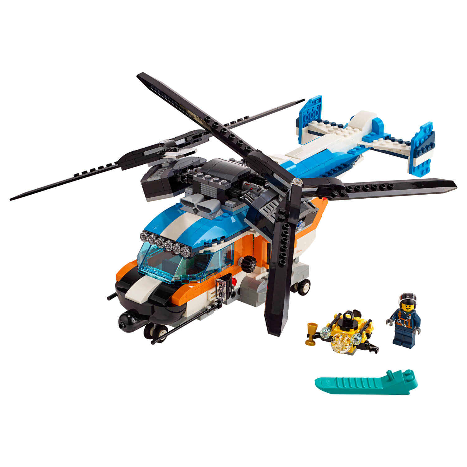 31096 Helikopter s dvostrukim rotorom