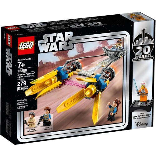 Lego 75258 Anakin-Ov Podracer - Izdanje Za 20. Godišnjicu