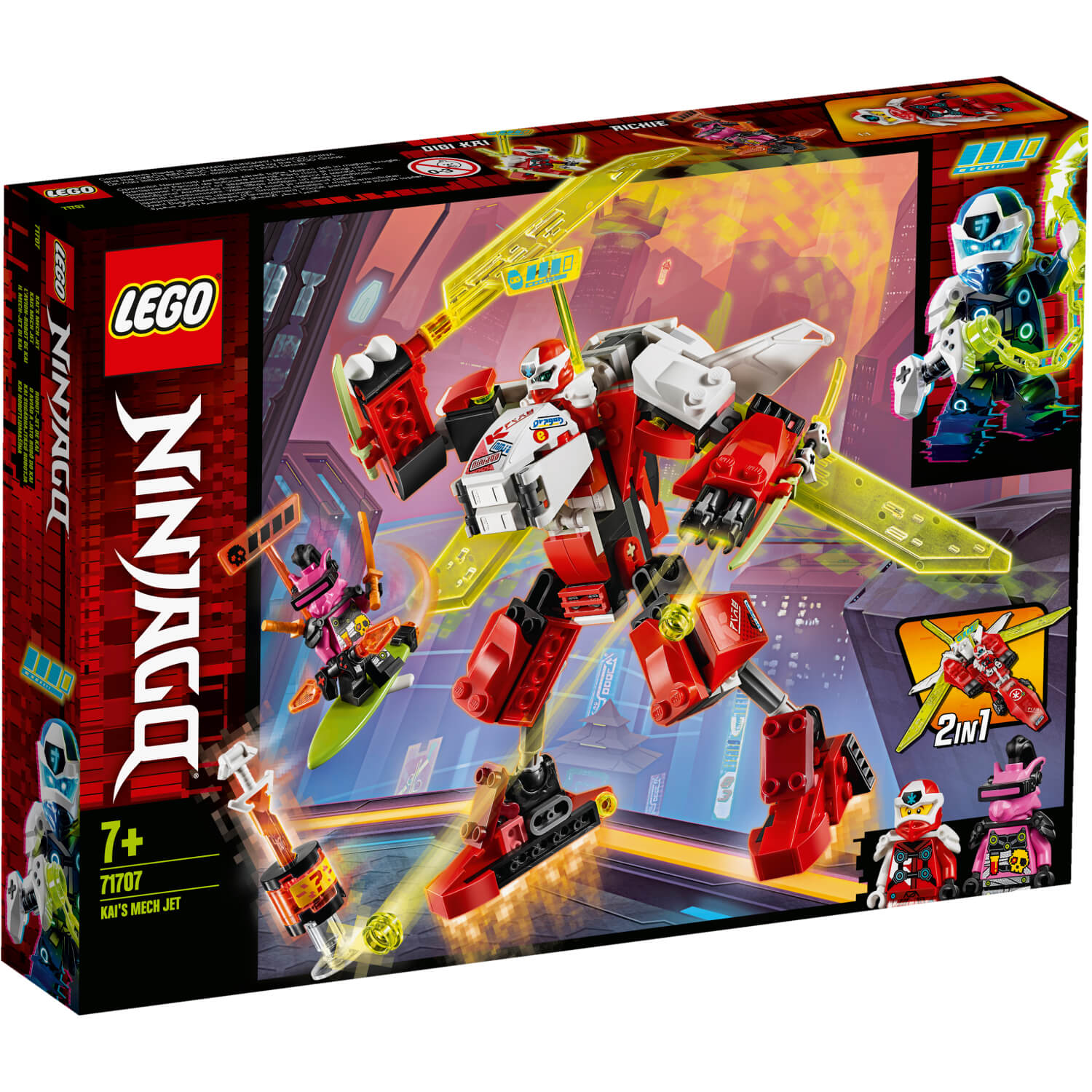 Lego 71707 Kaijev robotski mlažnjak