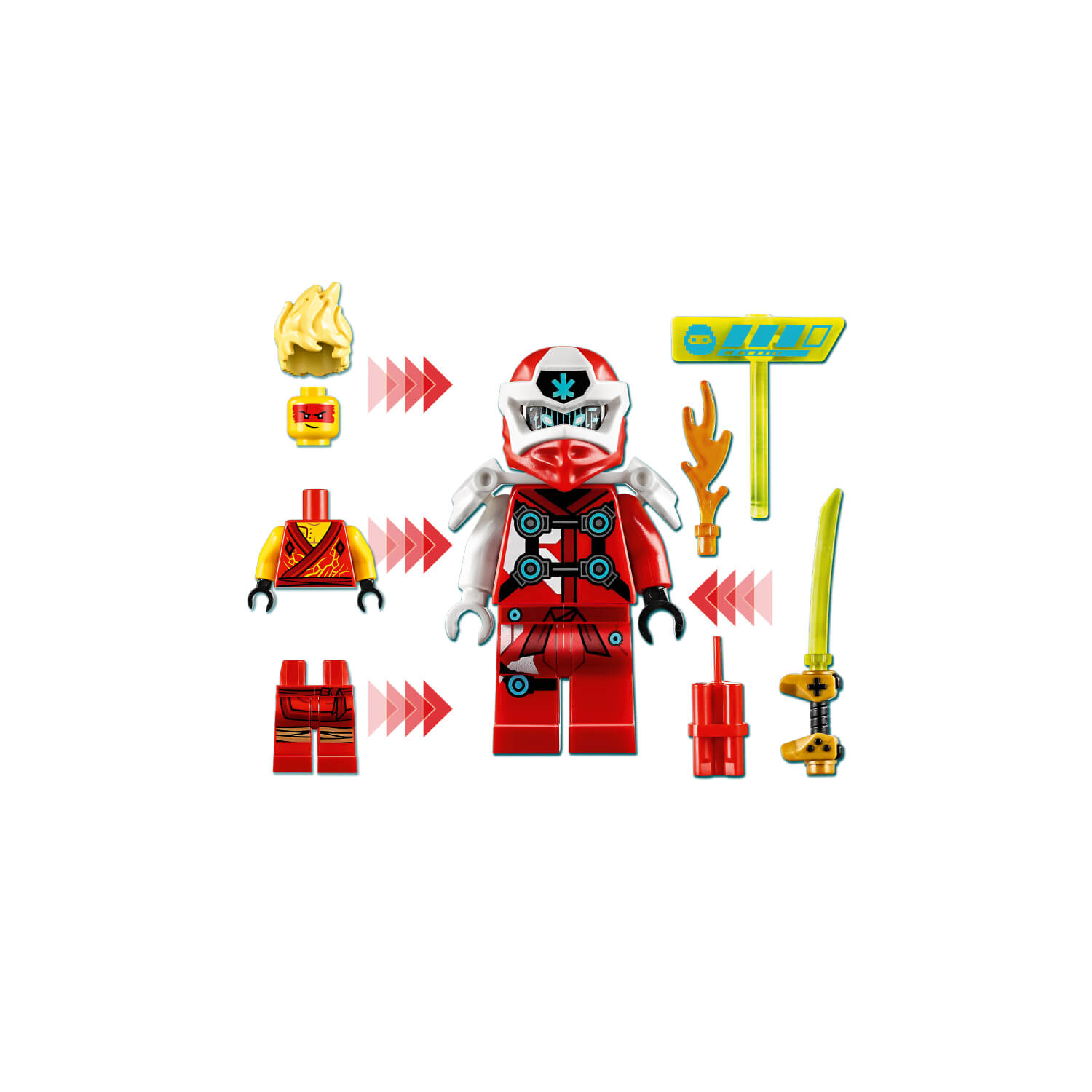 Lego 71714 Kaijev avatar – arkadna kapsula