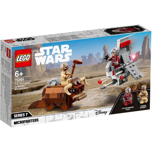 Lego 75265 Dvoboj Mikroboraca T-16 Skyhopper™ I Bantha™