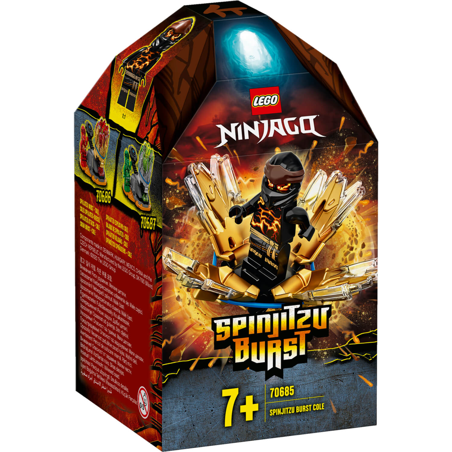 70685 Eksplozija spinjitzua - Cole 70685 Eksplozija spinjitzua - Cole