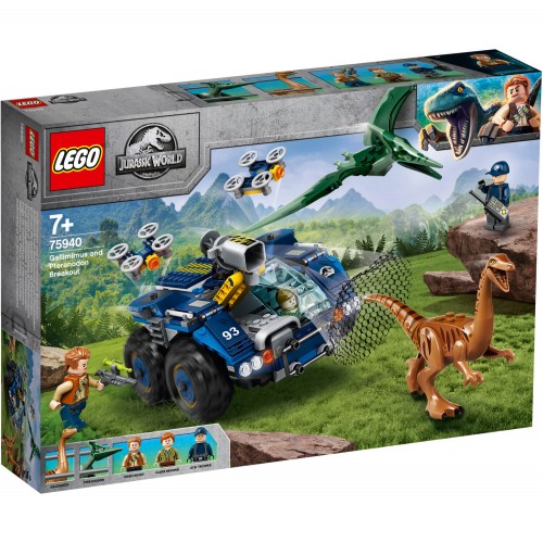Lego 75940 Bijeg Gallimimusa I Pteranodona