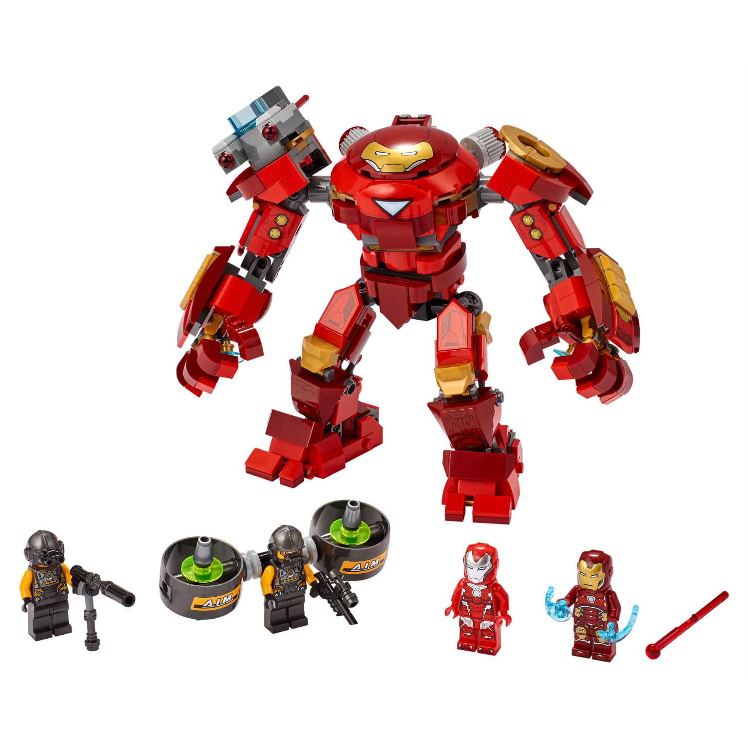 76164 Iron Man Hulkbuster protiv A.I.M. Agenta