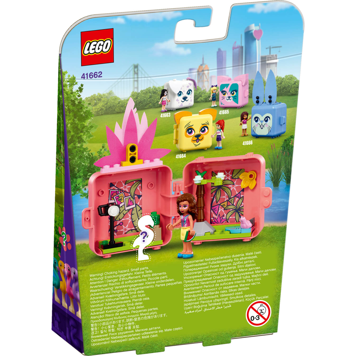 Lego 41662 Olivijina Kocka Flamingo