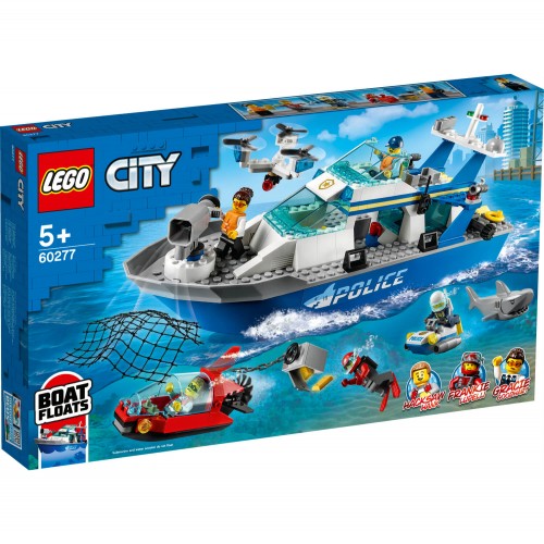 Lego 60277 Policijski Patrolni Čamac