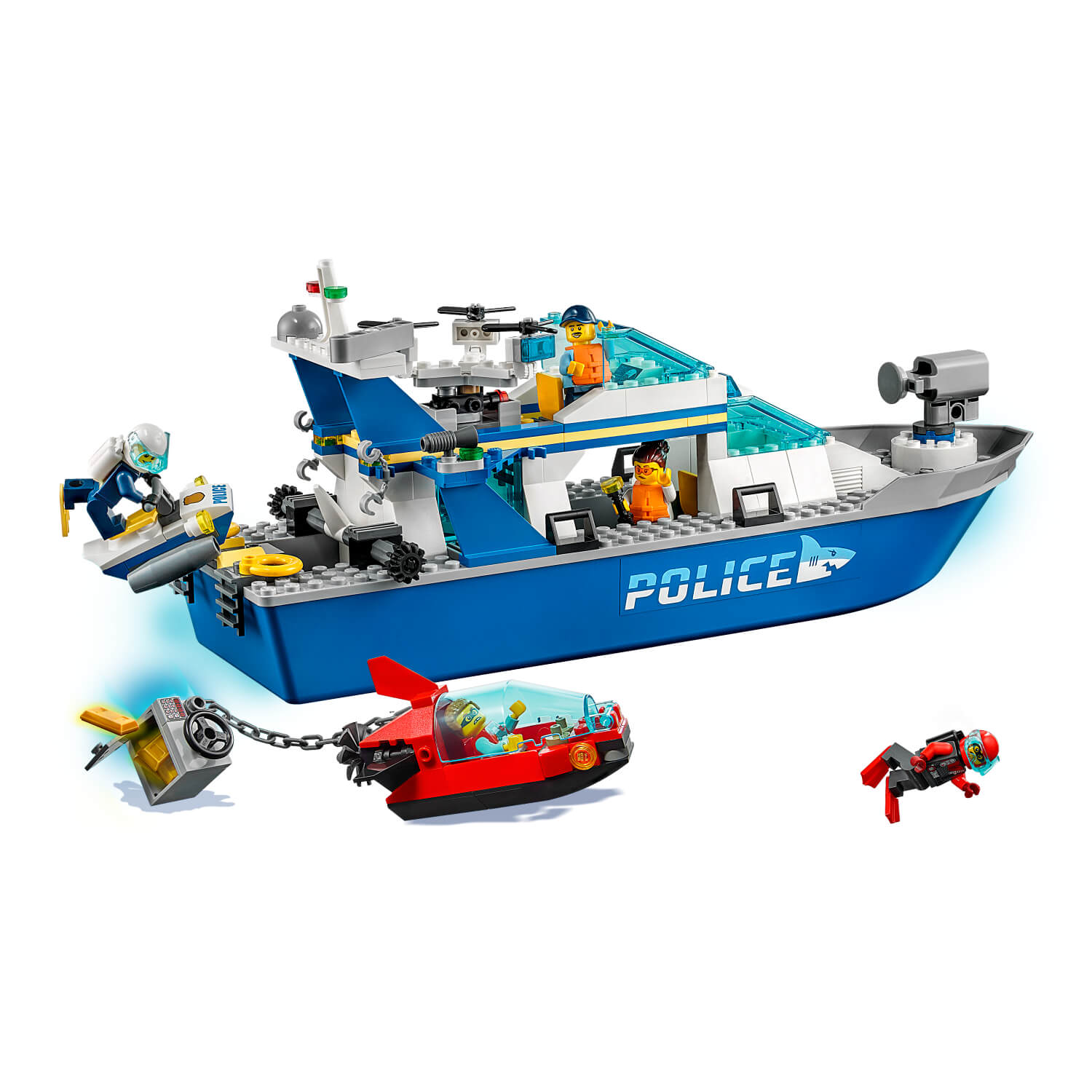 60277 Policijski patrolni čamac