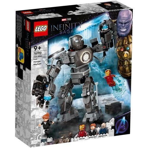 Lego 76190 Iron Man: Iron Monger Stvara Haos