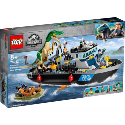 Lego 76942 Bijeg Baryonyxa Na Brodu