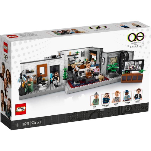 Lego 10291 Queer Eye – Stan Fantastične Petorke