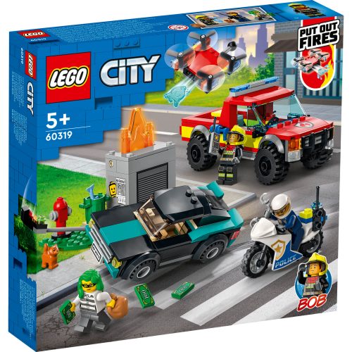 Lego 60319 Vatrogasna Akcija I Policijska Potjera