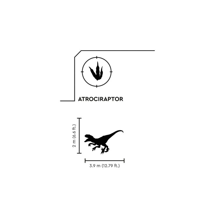 76948 T. rex & Atrociraptor: Bjekstvo dinosaurusa