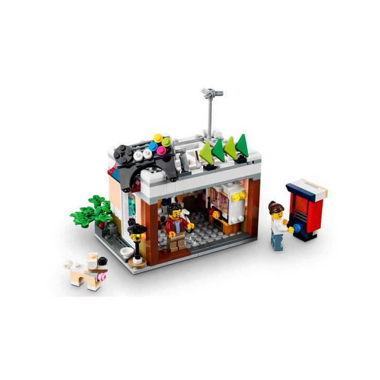 LEGO Creator 31131 Prodavaonica rezanaca u centru