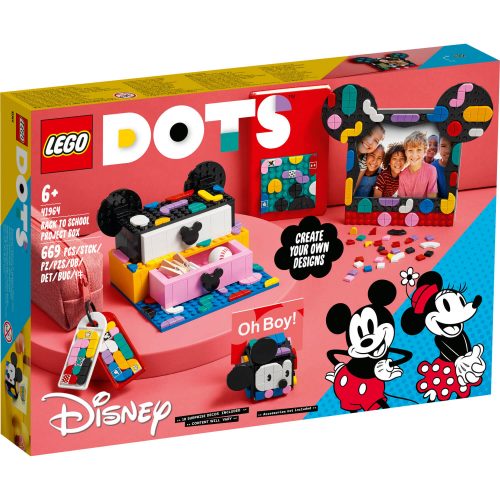 Lego 41964 Mickey & Minnie Projektna Kutija Za Povratak U Školu