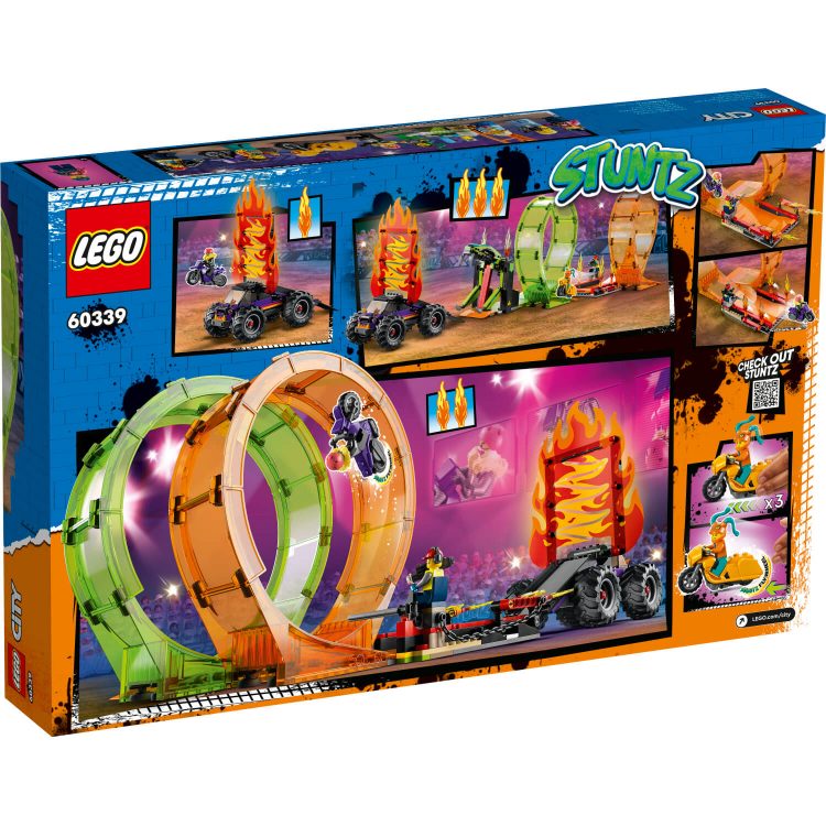 LEGO City 60339 Arena za vratolomije s dvostrukom petljom