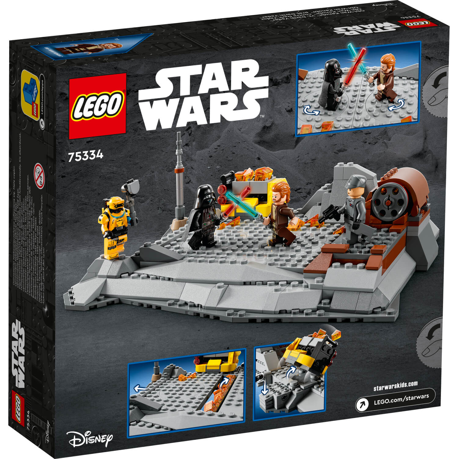 Lego 75334 Obi-Wan Kenobi™ protiv Darth Vadera™