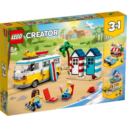 Lego 31138 Kombi Za Kampovanje Na Plaži