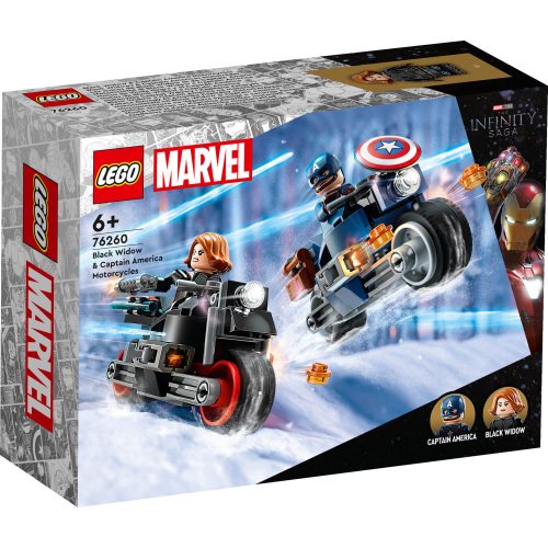 Lego 76260 Crna Udovica I Capetan Amerika Motorcikl