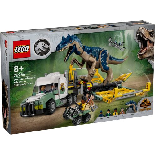 Lego 76966 Misija Dinosaurus: Allosaurus Transportni Kamion