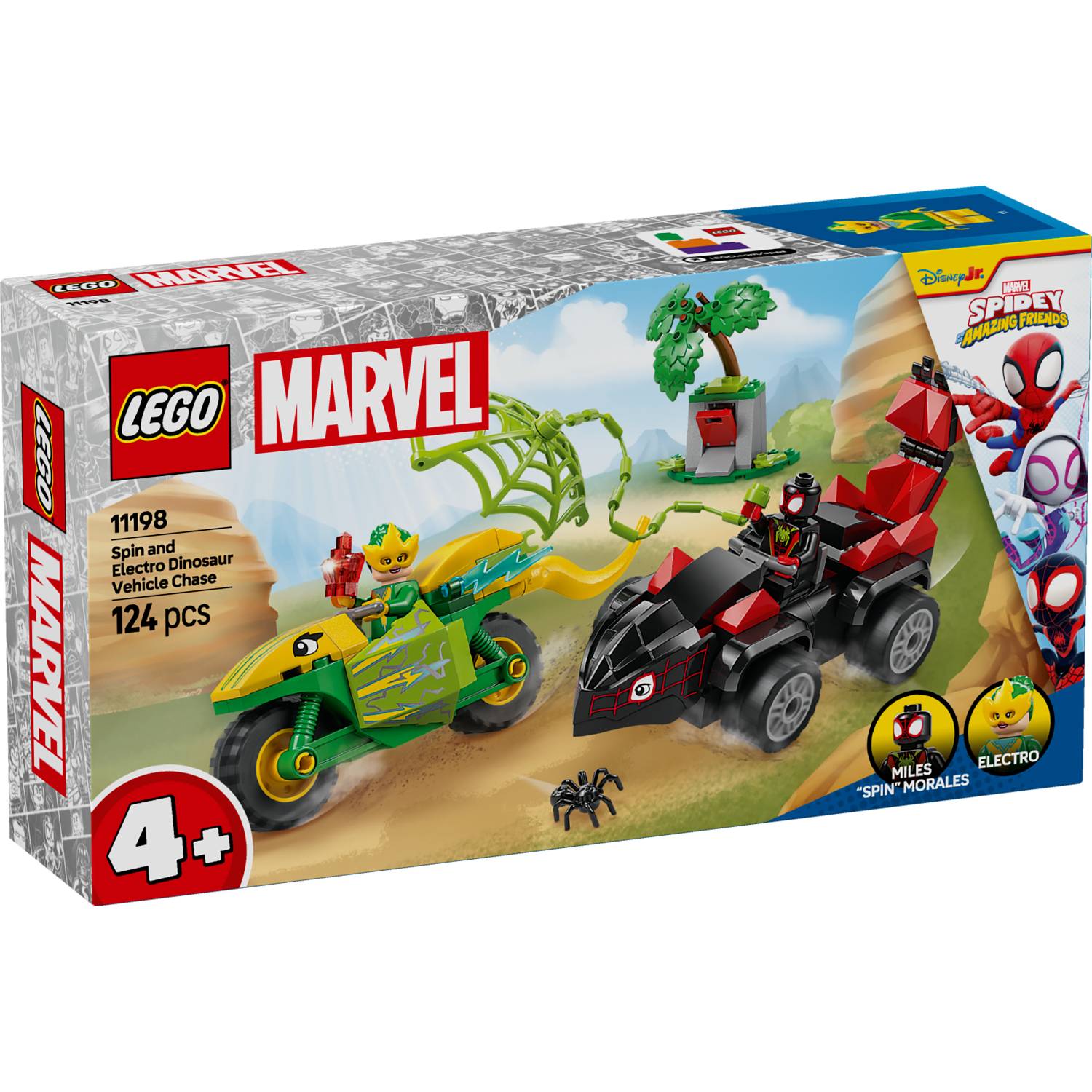 Lego 11198 Spin i Electro u dinosaurskim vozilima