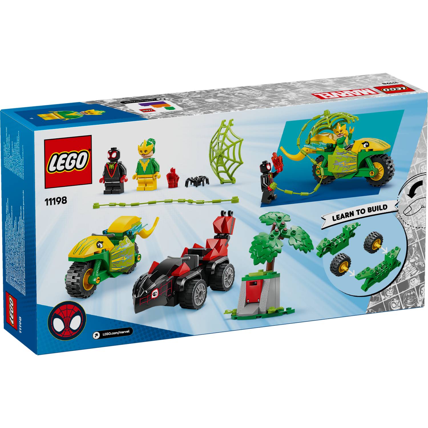 Lego 11198 Spin i Electro u dinosaurskim vozilima