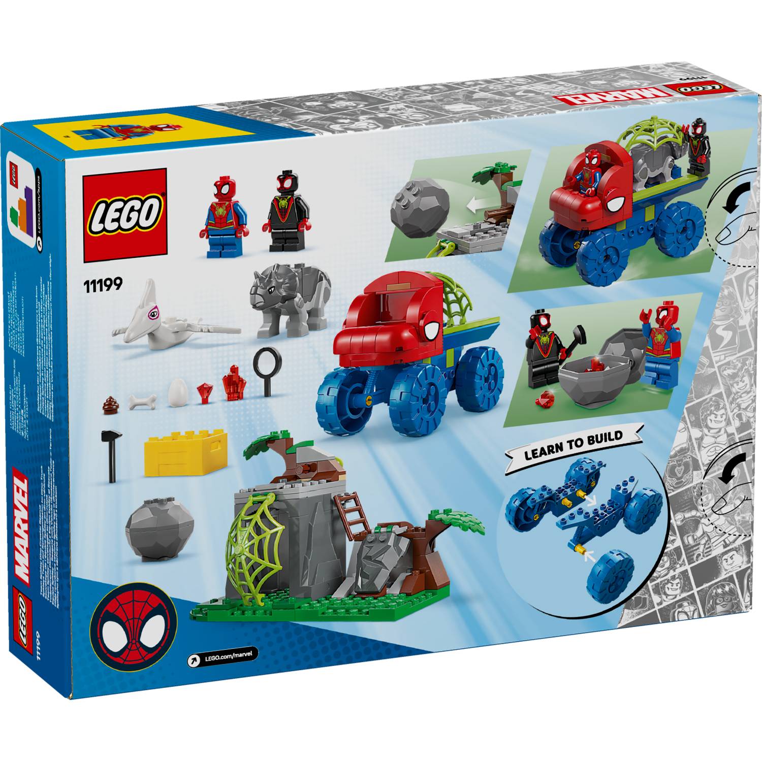 Lego 11199 Spidey stiže u spas u dinosaurskom kamionu