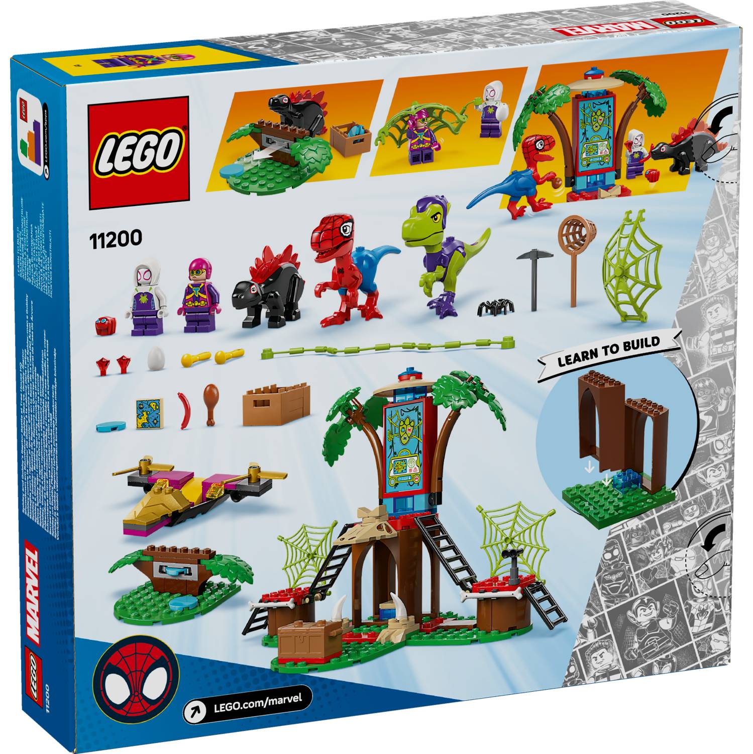 Lego 11200 Borba Spideyja i Gobbyjeva raptora kod kućice na drvetu