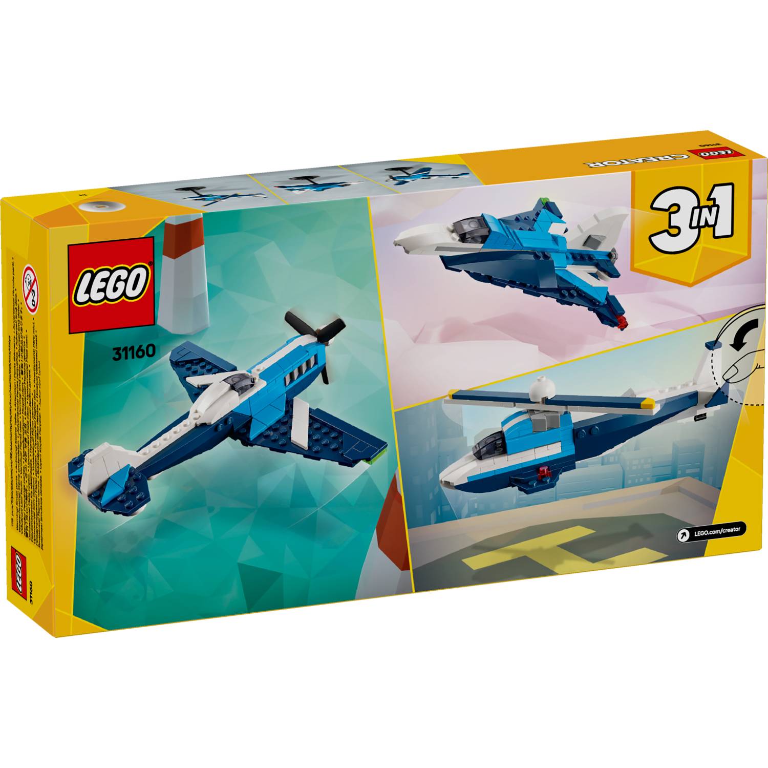 Lego 31160 Letjelica: sportski zrakoplov